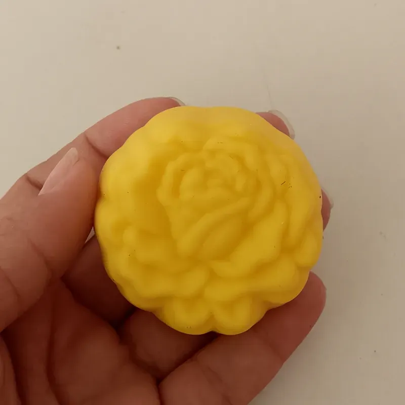 Molde rosa pequeña individual