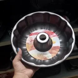 Molde roscón metálico 