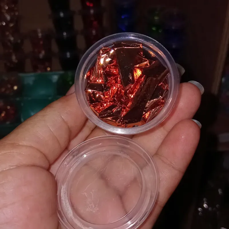 Papel comestible rosa gold para decorar