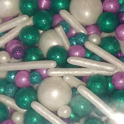 Perla verde+blanco+verde 50g
