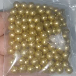 Perlas doradas 8mm 50g