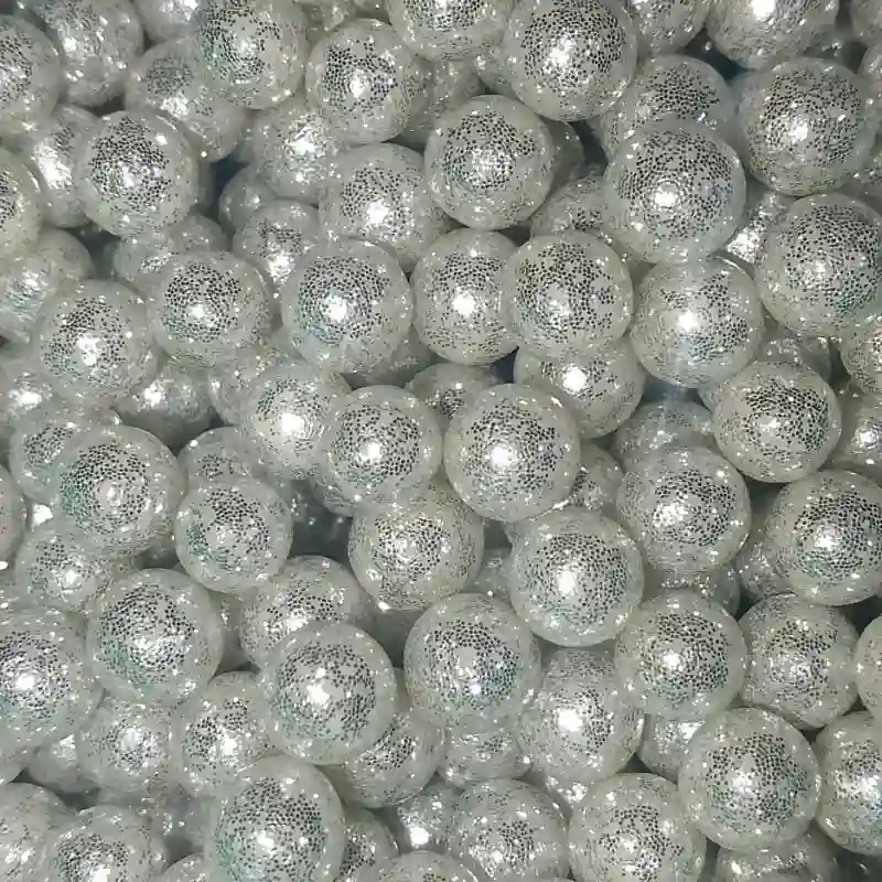 Perlas plata 8mm 50g