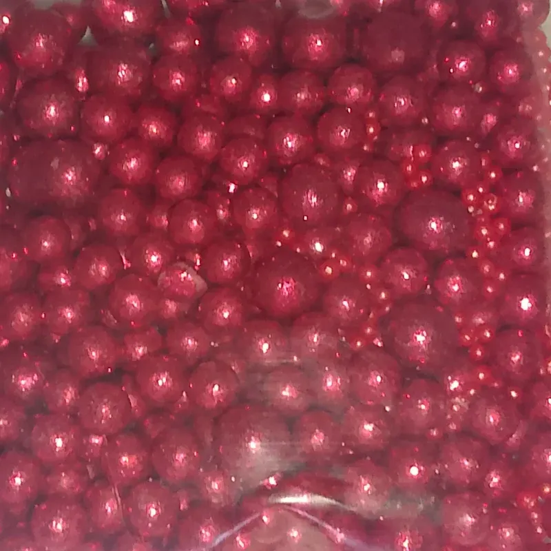 Perlas rojas 50g