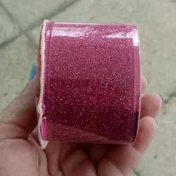 Rollo cinta ancha rosa fucsia 5cmx2.7m