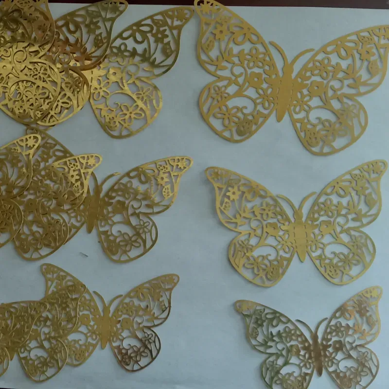 Set de 12 mariposas