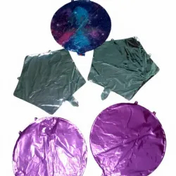 Set de 5 globos de foil