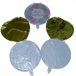 Set de 5 globos foil