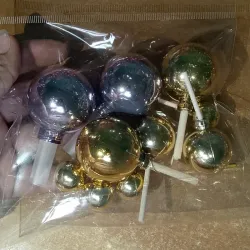 Set de bolas | morado+oro