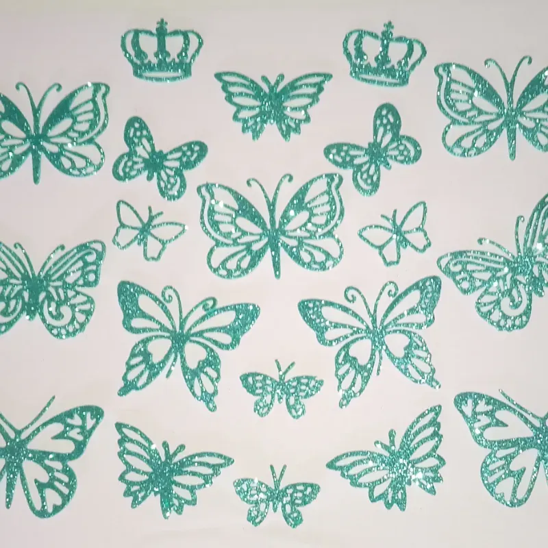 Set de mariposas jade