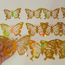 Set mariposas doradas #3