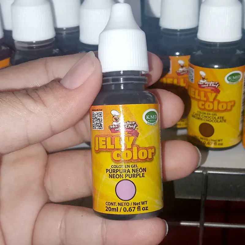 Tinta en gel 20ml | púrpura neón 