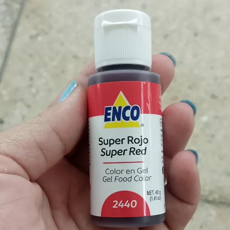 Tinta Enco 40g Súper rojo