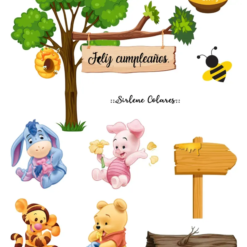 Topper Winnie Pooh