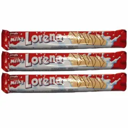 Wafer Lorena de Chocolate Blanco.