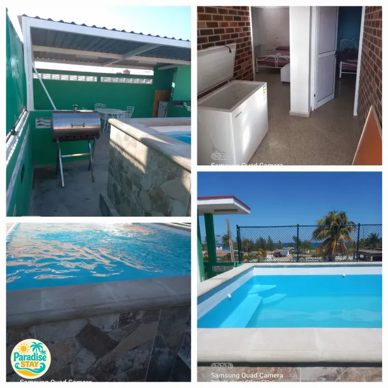 🌊✨ Casa privada en Guanabo con piscina y vista al mar ✨🌊