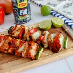 Brochetas de Pescado