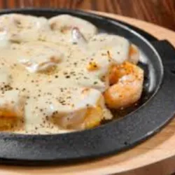 Camarones Gratinados