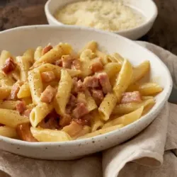 Macarrones Carbonara