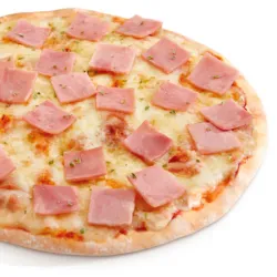 Pizza con Jamón