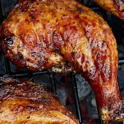 Pollo Ahumado con Jamón y Queso