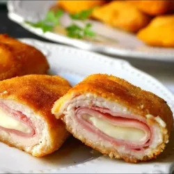 Pollo con Jamón y Queso