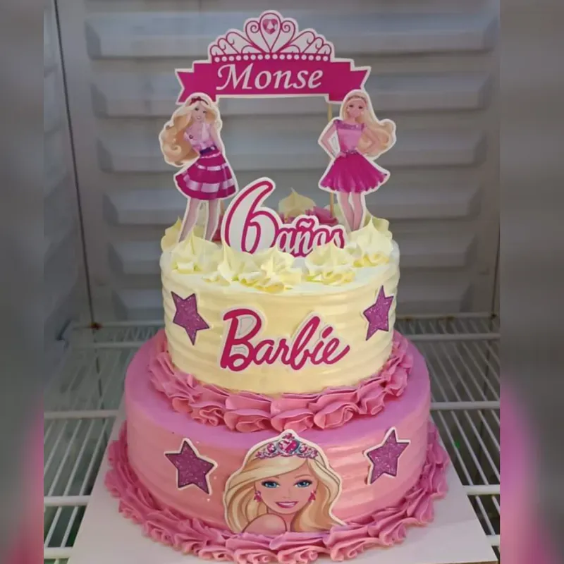 CAKE TEMÁTICO DE BARBIE - VAINILLA