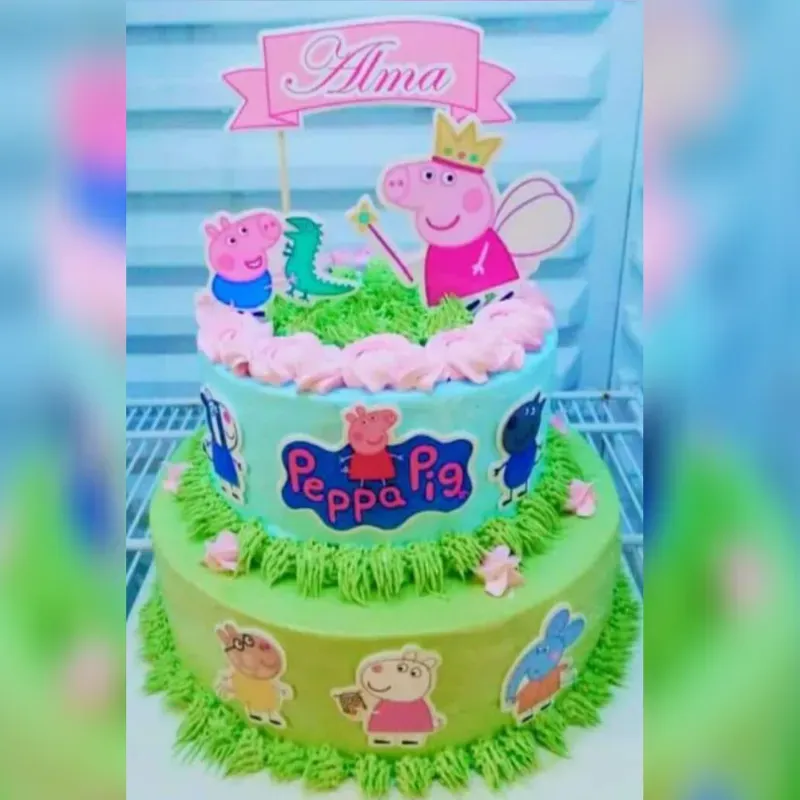 CAKE TEMÁTICO DE PEPPA PIG 