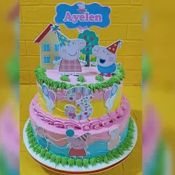 CAKE TEMÁTICO DE PEPPA PIG