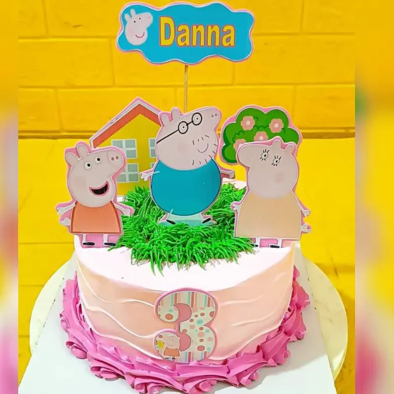 CAKE TEMÁTICO DE PEPPA PIG