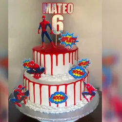 CAKE TEMÁTICO DE SPIDERMAN 