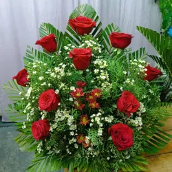 Arreglo de 10 flores 