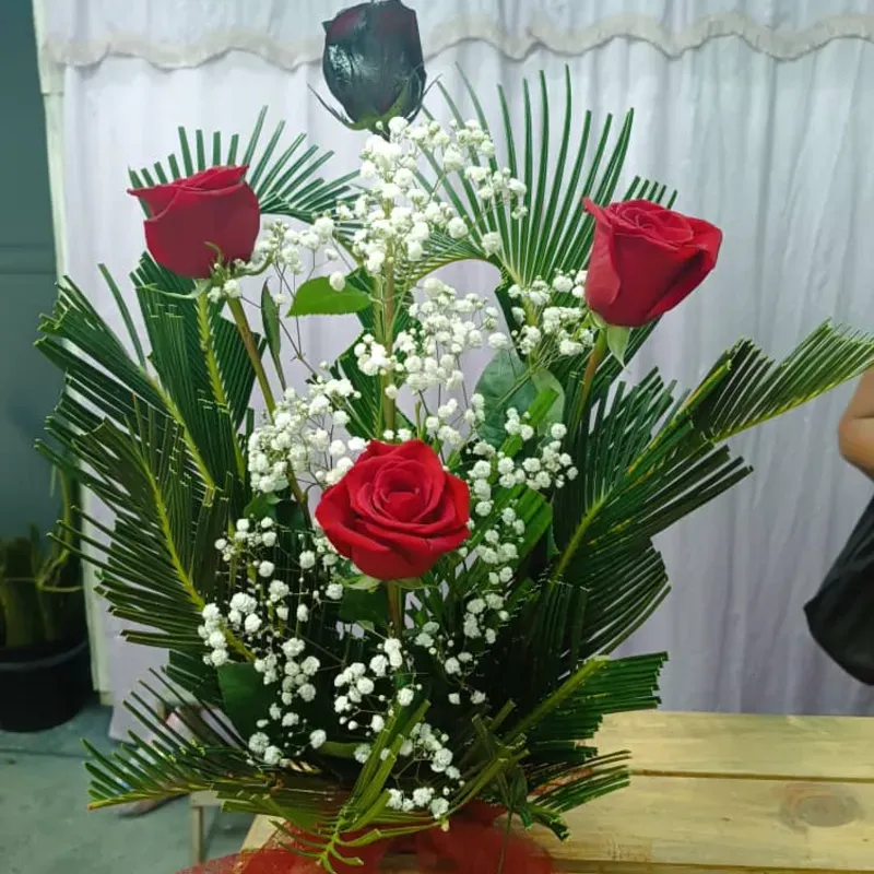 Arreglo de 4 flores 
