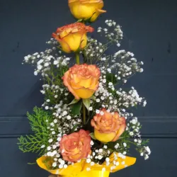 Arreglo de 5 flores 