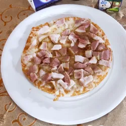 De Queso Gouda +Pierna Ahumada 😋😋