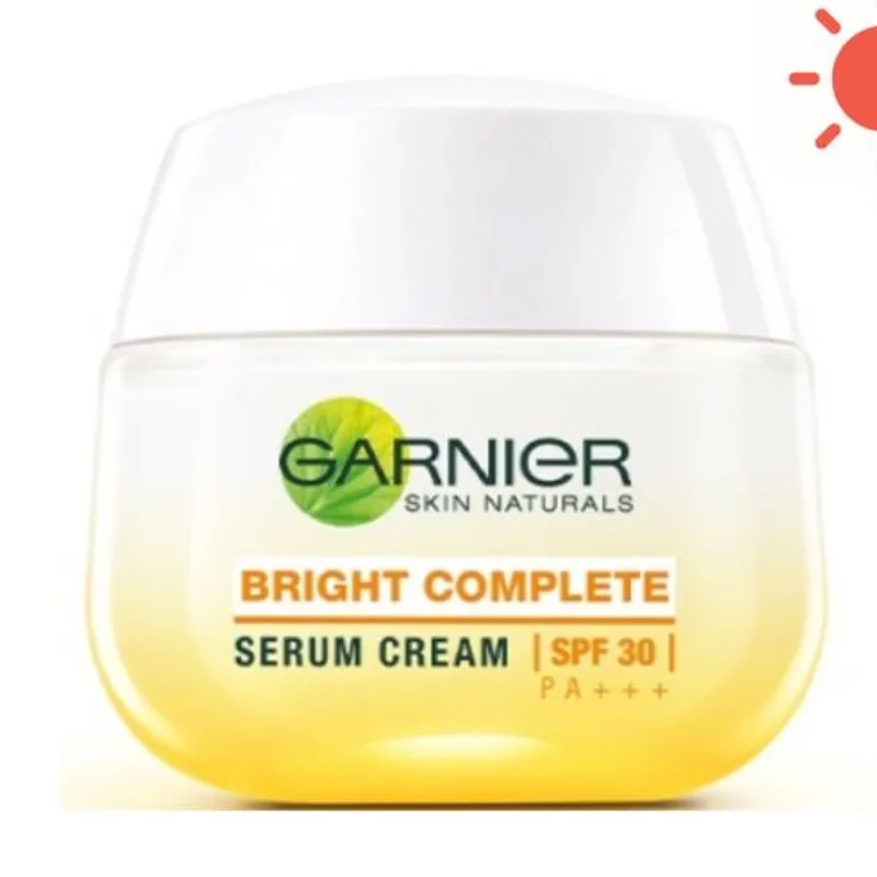 Crema facial Garnier con SPF 30