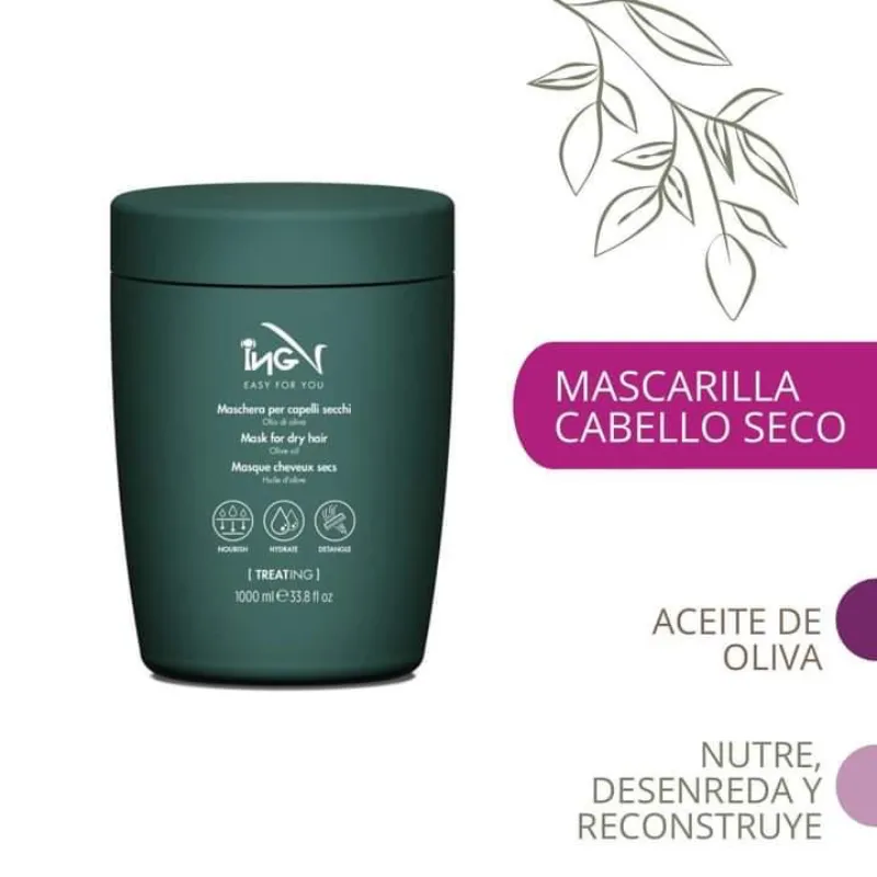 Mascarilla para cabello seco