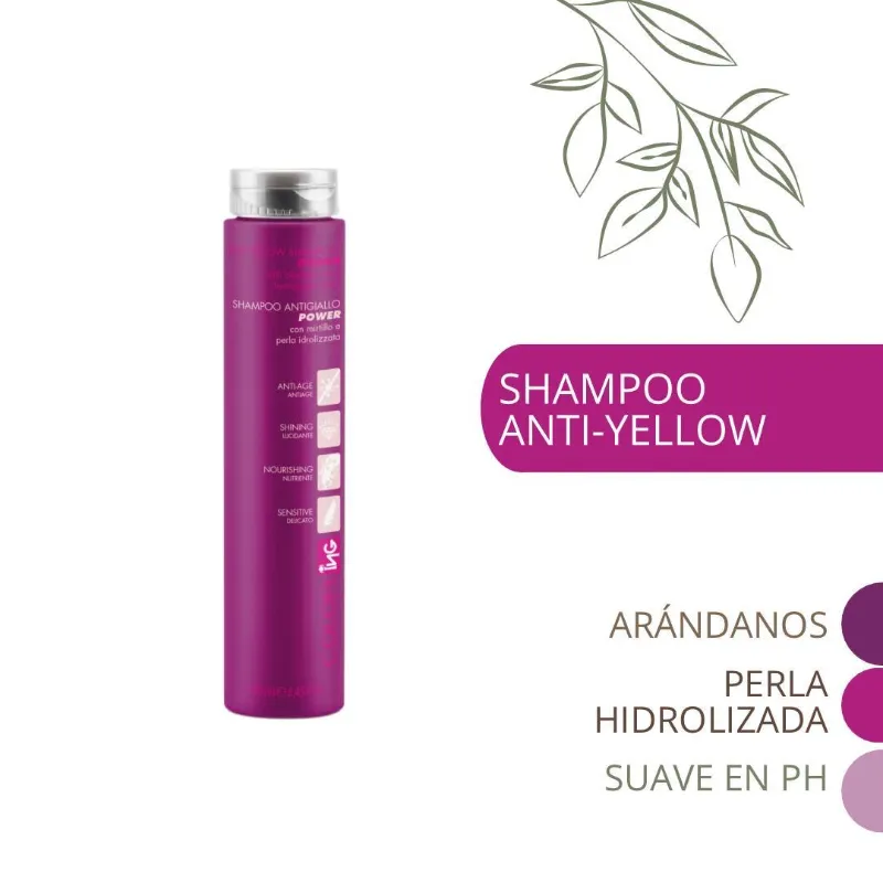 Shampoo antiamarillo power