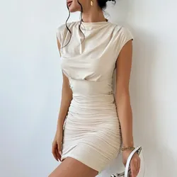 Vestido beige