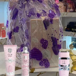 Sets de crema y colonia y perfume Yara rosado