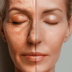 Tratamiento facial de  antienvejecimiento 