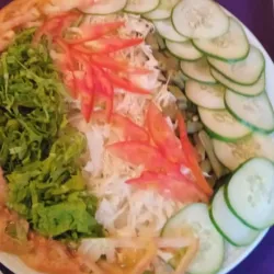 Ensalada mixta de vegetales