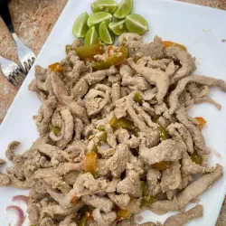 Fajitas de cerdo 