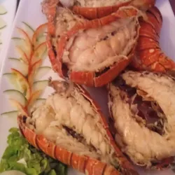 Langosta en salsa de tomate 