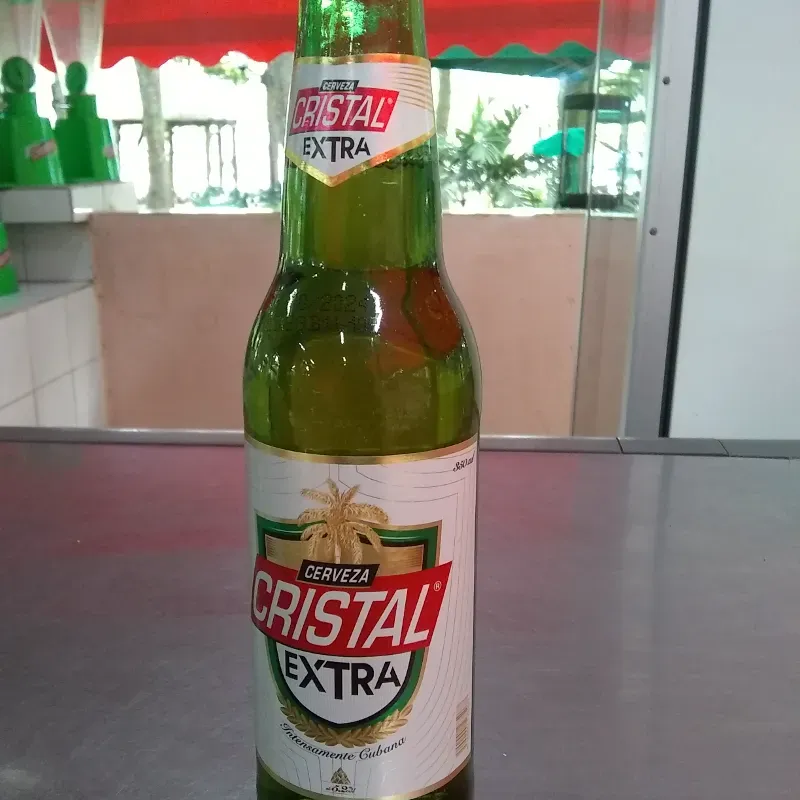 Cerveza Cristal ( botella )