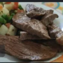 Masa de res frita 