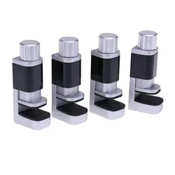 4 Unidades -  Abrazadera ajustable de sujeción de pantalla, herramientas de clip de pantalla