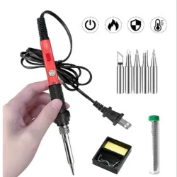 Kit de soldadura, soldador de 60 W, kit de soldadura de 110 V