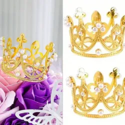 Corona dorada pequeña 