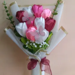 Ramo de 10 tulipanes 