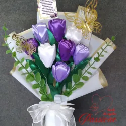 Ramo de 8 tulipanes 